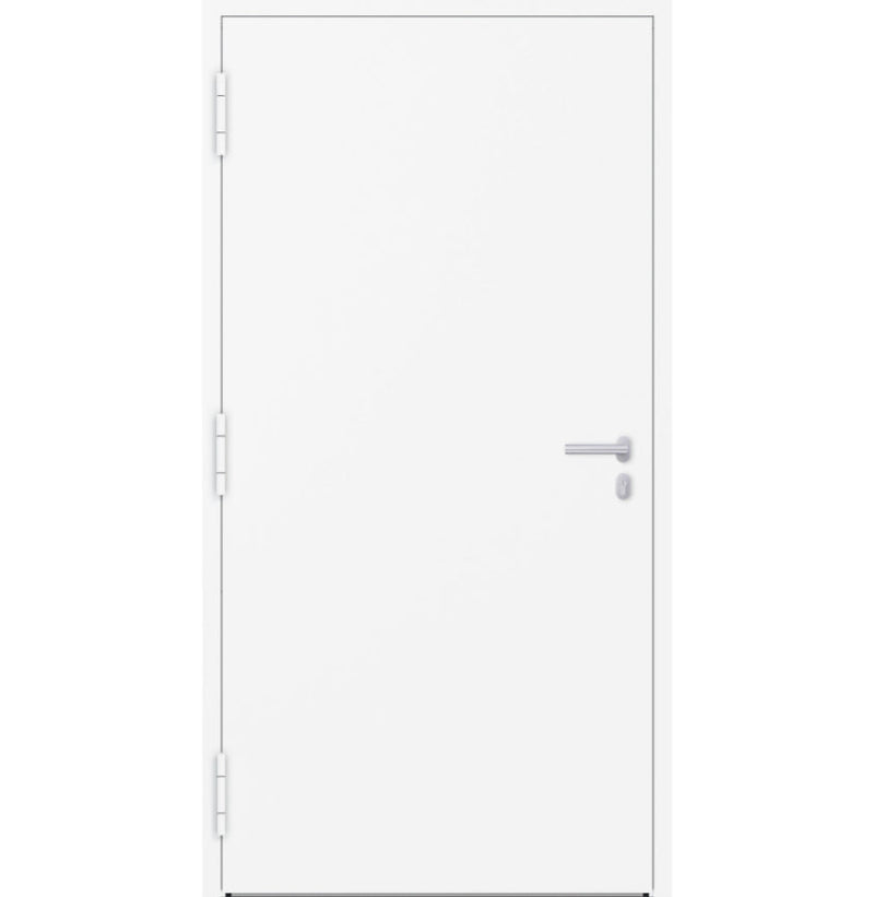 Turenwerke P90 Design 00 Aluminium Door - Anthracite/White