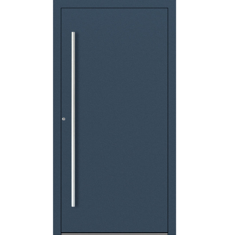 Turenwerke P90 Design 00 Aluminium Door - Dark Blue RAL5003