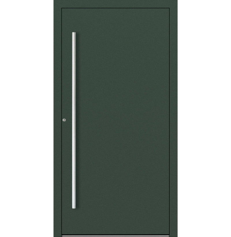 Turenwerke P90 Design 00 Aluminium Door - Fir Green RAL6009