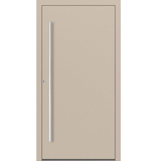 Turenwerke P90 Design 00 Aluminium Door - Ivory RAL1015