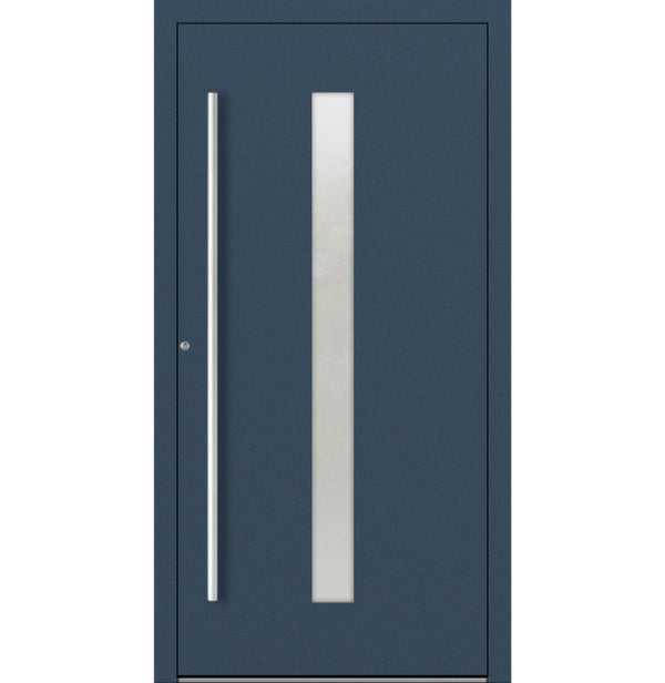 Turenwerke P90 Design 01 Aluminium Door - Dark Blue RAL5003