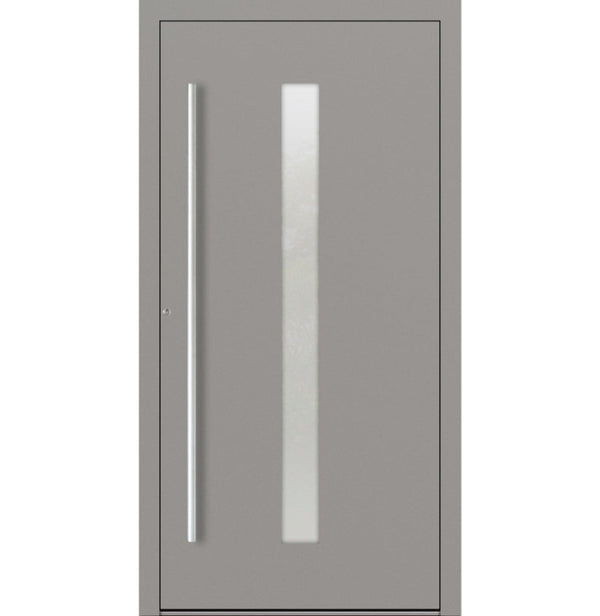 Turenwerke P90 Design 01 Aluminium Door - Grey RAL9007