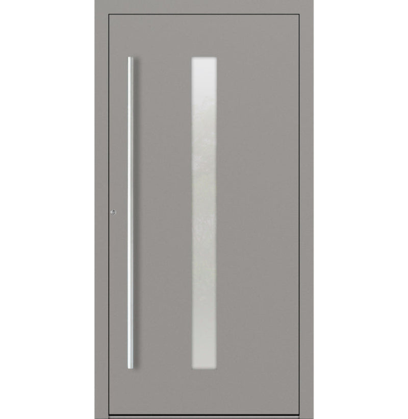 Turenwerke P90 Design 01 Aluminium Door - Grey RAL9007