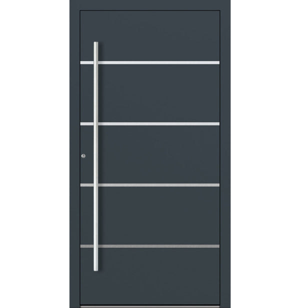 Turenwerke P90 Design 02 Aluminium Door - Anthracite RAL7016