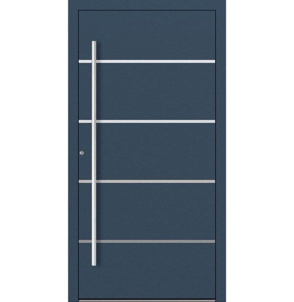 Turenwerke P90 Design 02 Aluminium Door - Dark Blue RAL5003