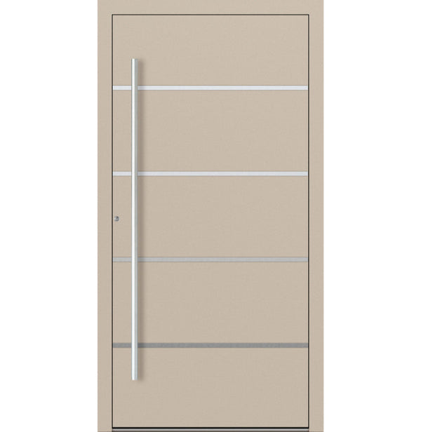 Turenwerke P90 Design 02 Aluminium Door - Ivory RAL1015