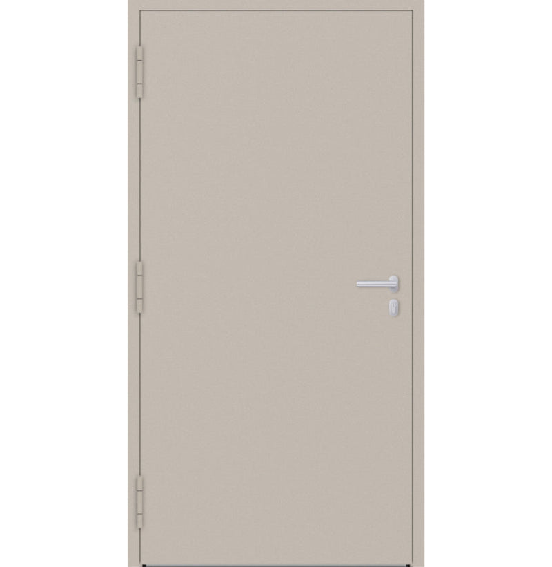 Turenwerke P90 Design 02 Aluminium Door - Ivory RAL1015