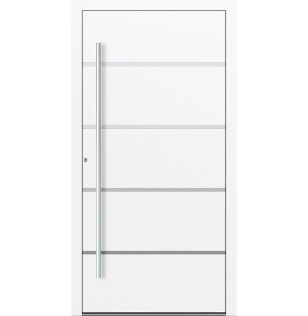 Turenwerke P90 Design 02 Aluminium Door - White RAL9016