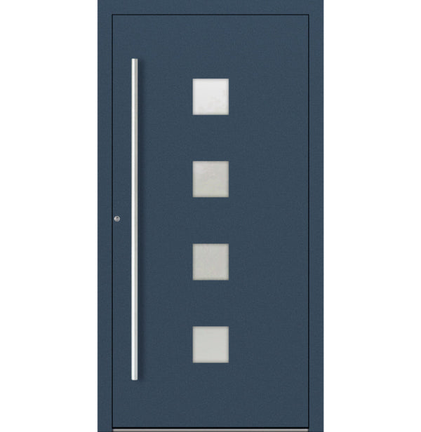 Turenwerke P90 Design 03 Aluminium Door - Dark Blue RAL5003