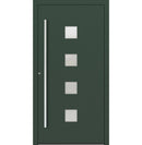 Turenwerke P90 Design 03 Aluminium Door - Fir Green RAL6009