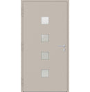 Turenwerke P90 Design 03 Aluminium Door - Ivory RAL1015
