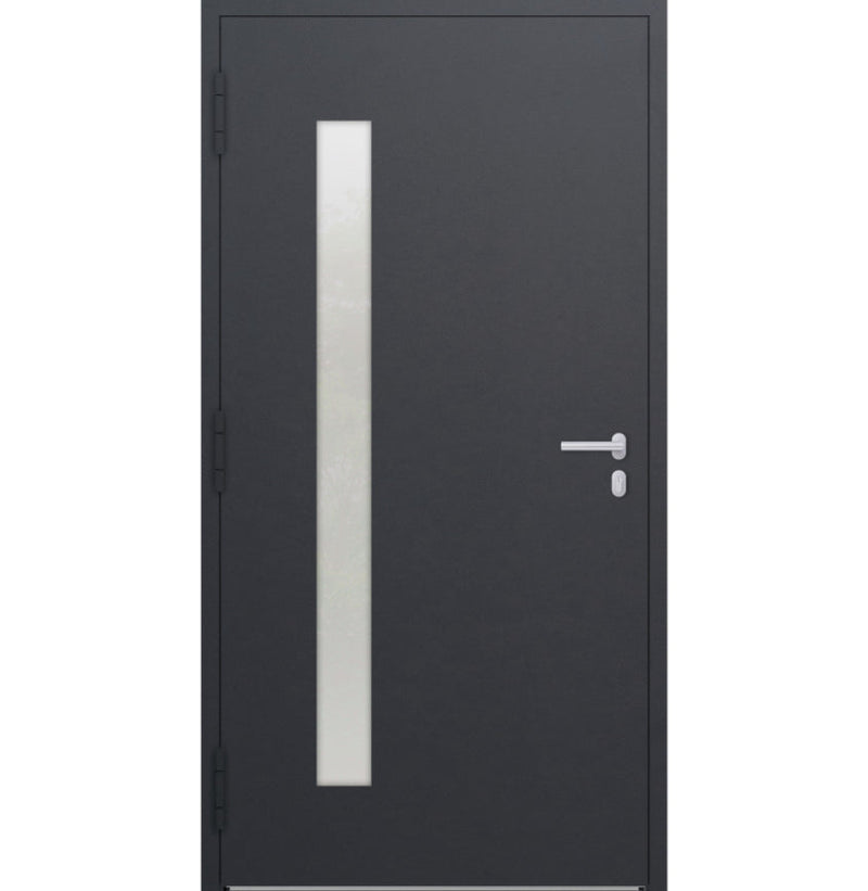 Turenwerke P90 Design 04 Aluminium Door - Anthracite DB703