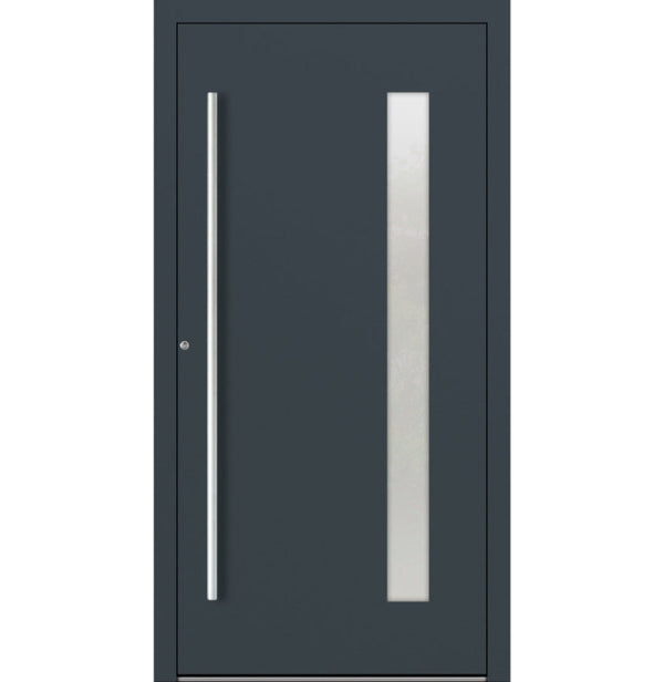 Turenwerke P90 Design 04 Aluminium Door - Anthracite RAL7016