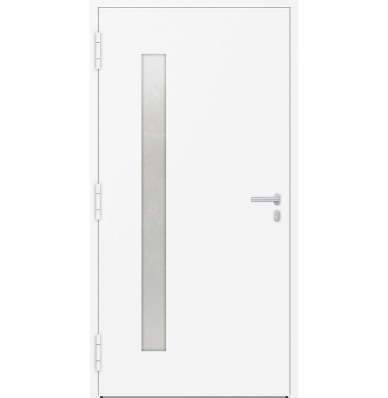 Turenwerke P90 Design 04 Aluminium Door - Anthracite/White