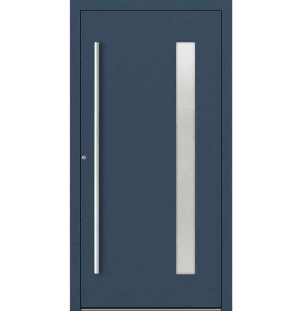 Turenwerke P90 Design 04 Aluminium Door - Dark Blue RAL5003