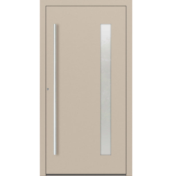 Turenwerke P90 Design 04 Aluminium Door - Ivory RAL1015