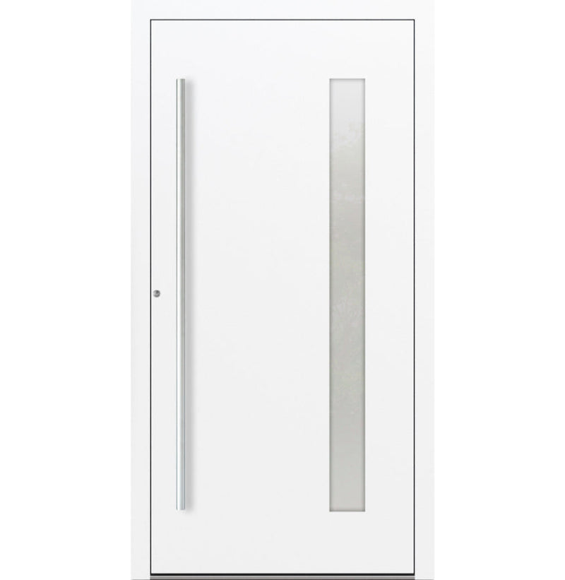 Turenwerke P90 Design 04 Aluminium Door - White RAL9016