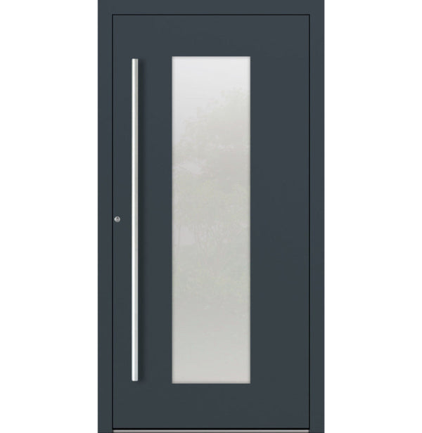 Turenwerke P90 Design 08 Aluminium Door - Anthracite RAL7016