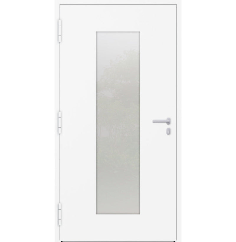 Turenwerke P90 Design 08 Aluminium Door - Anthracite/White