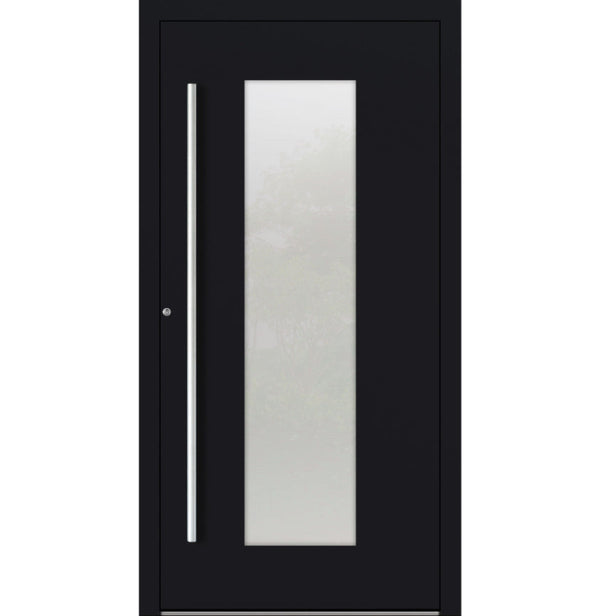 Turenwerke P90 Design 08 Aluminium Door - Black RAL9005