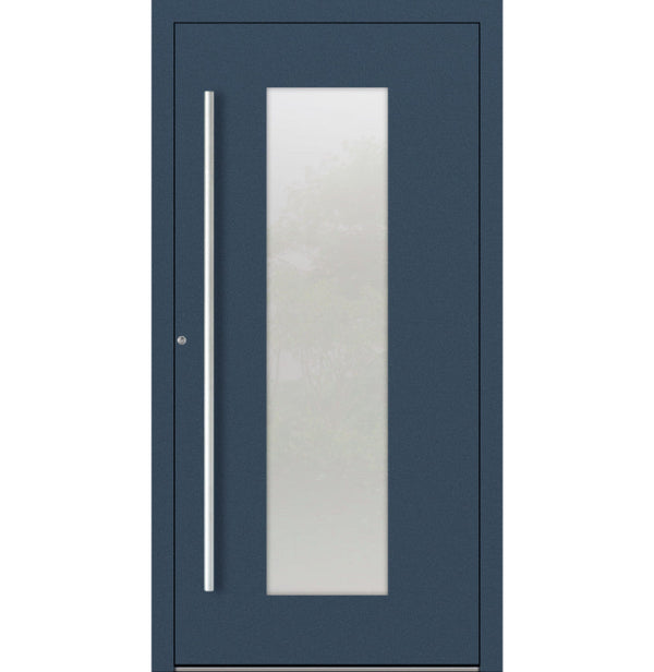 Turenwerke P90 Design 08 Aluminium Door - Dark Blue RAL5003