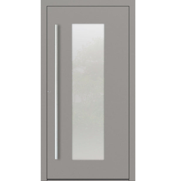 Turenwerke P90 Design 08 Aluminium Door - Grey RAL9007