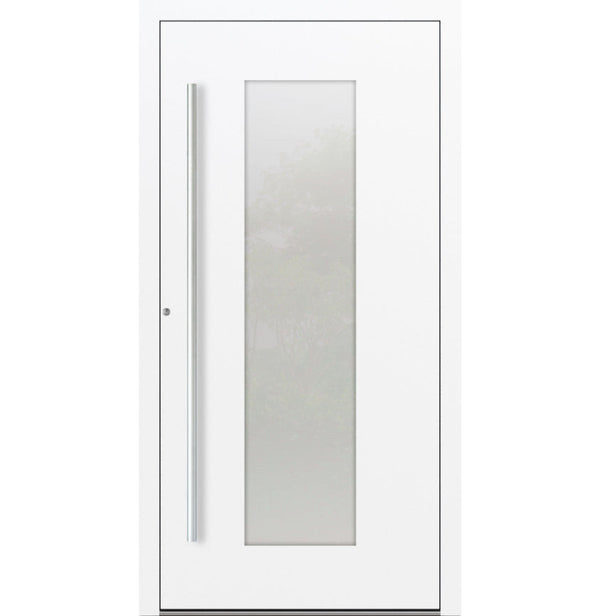 Turenwerke P90 Design 08 Aluminium Door - White RAL9016