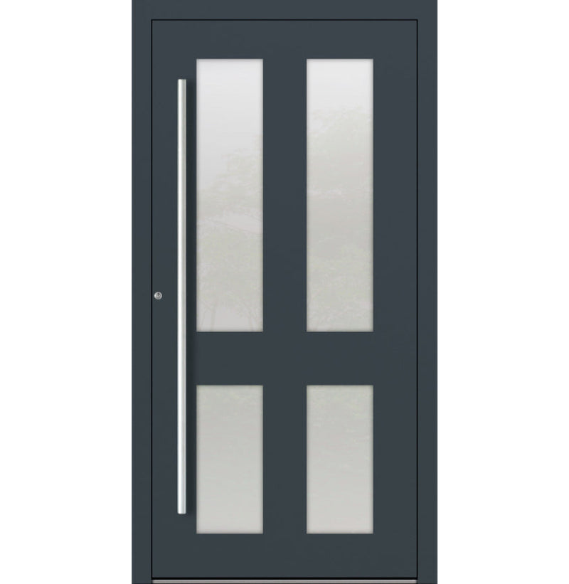 Turenwerke P90 Design 09 Aluminium Door - Anthracite RAL7016