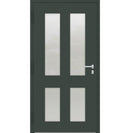 Turenwerke P90 Design 09 Aluminium Door - Fir Green RAL6009