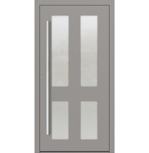 Turenwerke P90 Design 09 Aluminium Door - Grey RAL9007