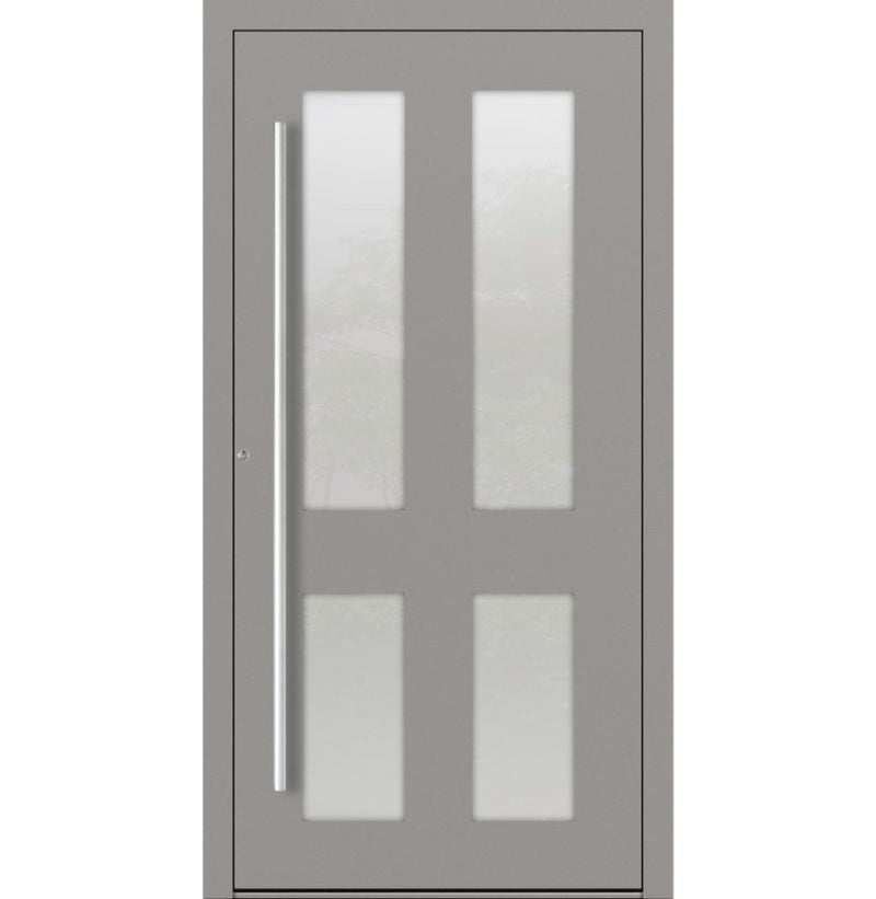 Turenwerke P90 Design 09 Aluminium Door - Grey RAL9007