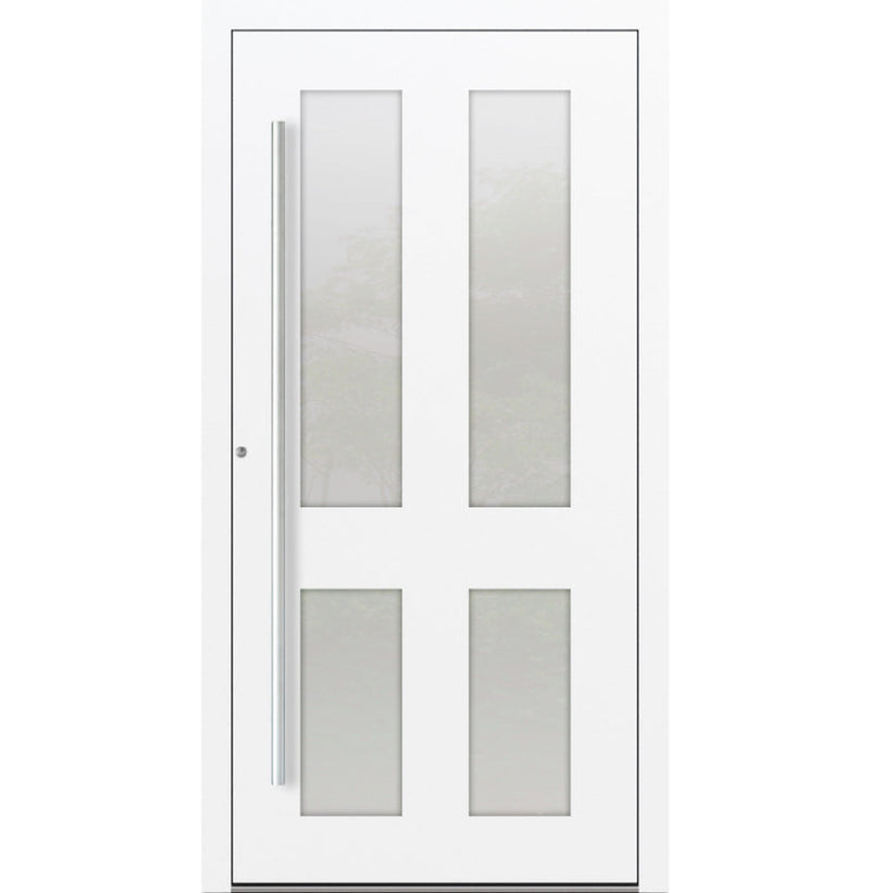 Turenwerke P90 Design 09 Aluminium Door - White RAL9016