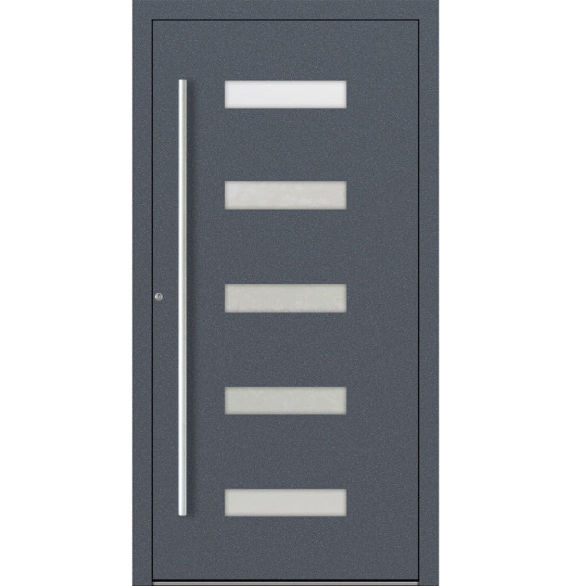 Turenwerke P90 Design 11 Aluminium Door - Anthracite DB703