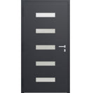 Turenwerke P90 Design 11 Aluminium Door - Anthracite DB703