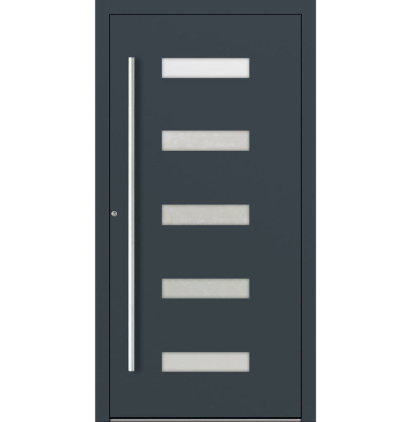 Turenwerke P90 Design 11 Aluminium Door - Anthracite RAL7016