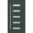 Turenwerke P90 Design 11 Aluminium Door - Fir Green RAL6009