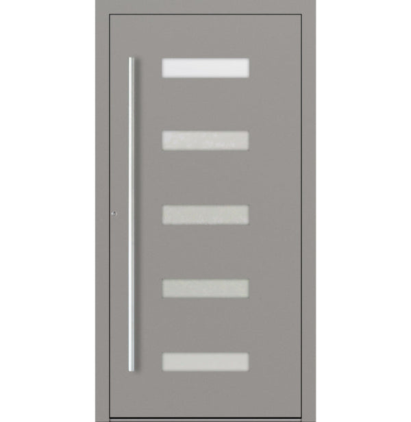 Turenwerke P90 Design 11 Aluminium Door - Grey RAL9007