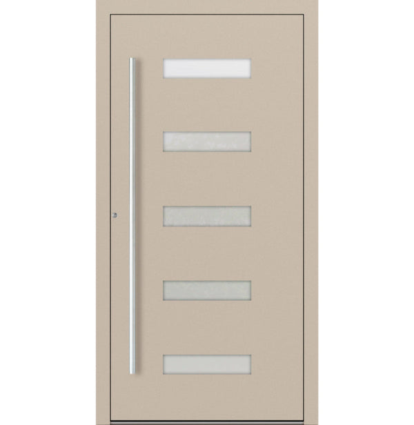 Turenwerke P90 Design 11 Aluminium Door - Ivory RAL1015