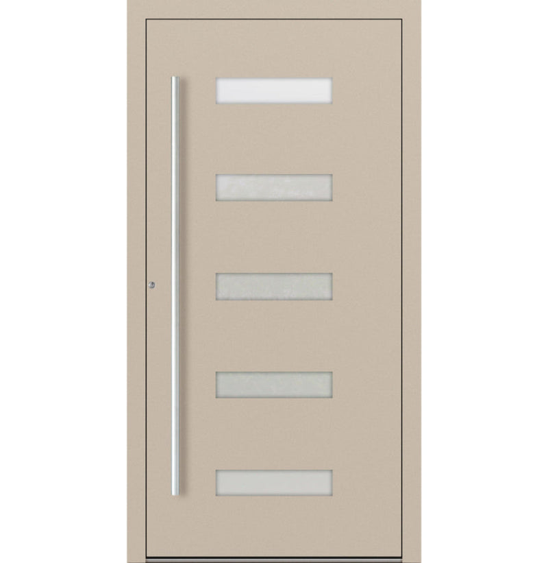 Turenwerke P90 Design 11 Aluminium Door - Ivory RAL1015