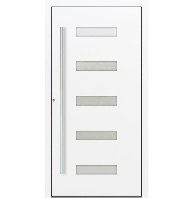 Turenwerke P90 Design 11 Aluminium Door - White RAL9016