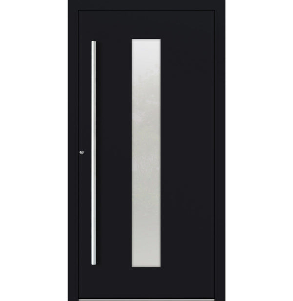 Turenwerke P90 Design 15 Aluminium Door - Black RAL9005