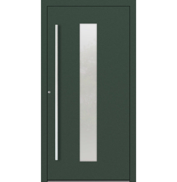 Turenwerke P90 Design 15 Aluminium Door - Fir Green RAL6009