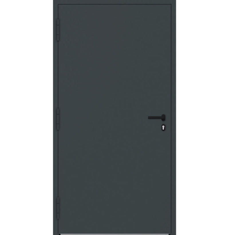 Turenwerke P90 Design 20 Aluminium Door - Anthracite RAL7016 - Blackline