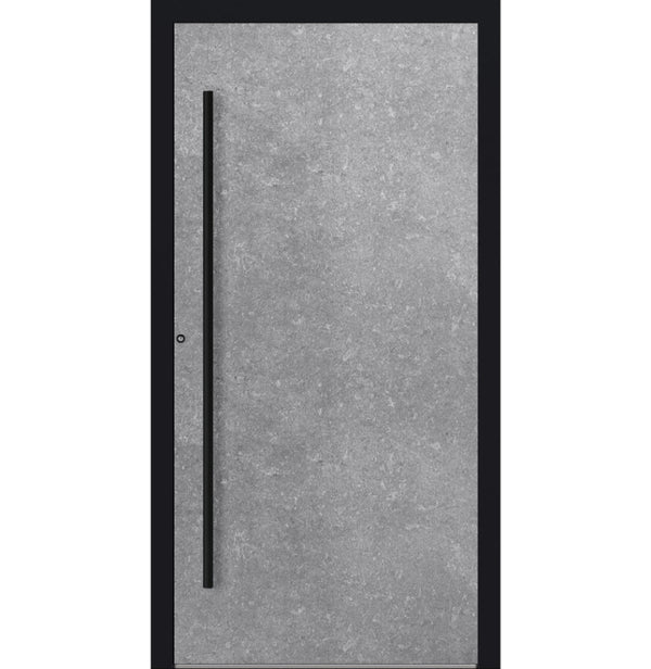 Turenwerke P90 Design 20 Aluminium Door - Bright Concrete - Blackline