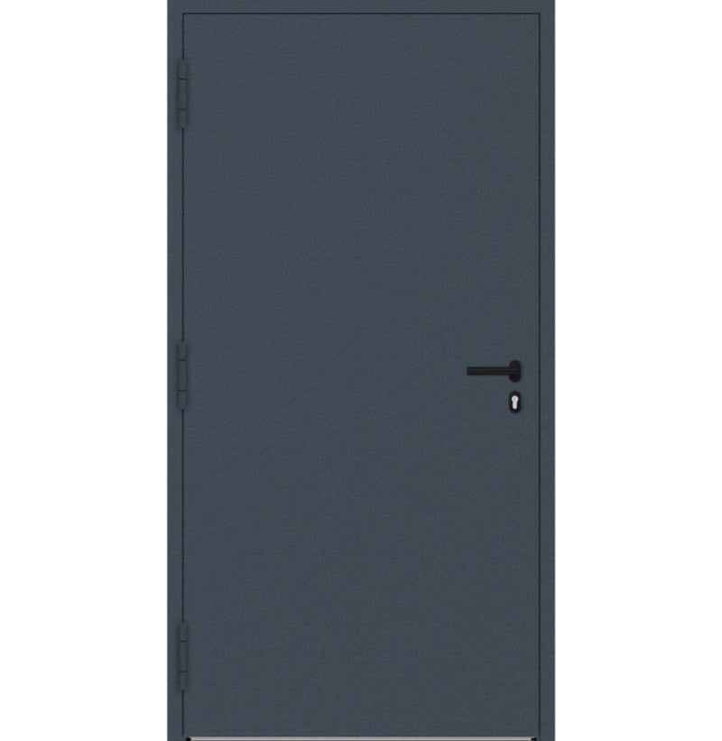 Turenwerke P90 Design 20 Aluminium Door - Dark Blue RAL5003 - Blackline