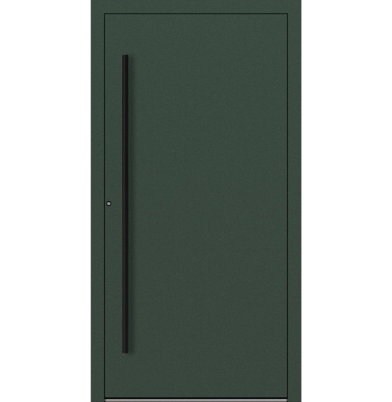 Turenwerke P90 Design 20 Aluminium Door - Fir Green RAL6009 - Blackline