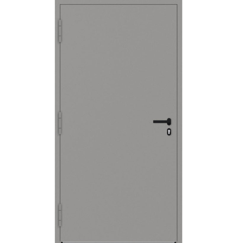 Turenwerke P90 Design 20 Aluminium Door - Grey RAL9007 - Blackline