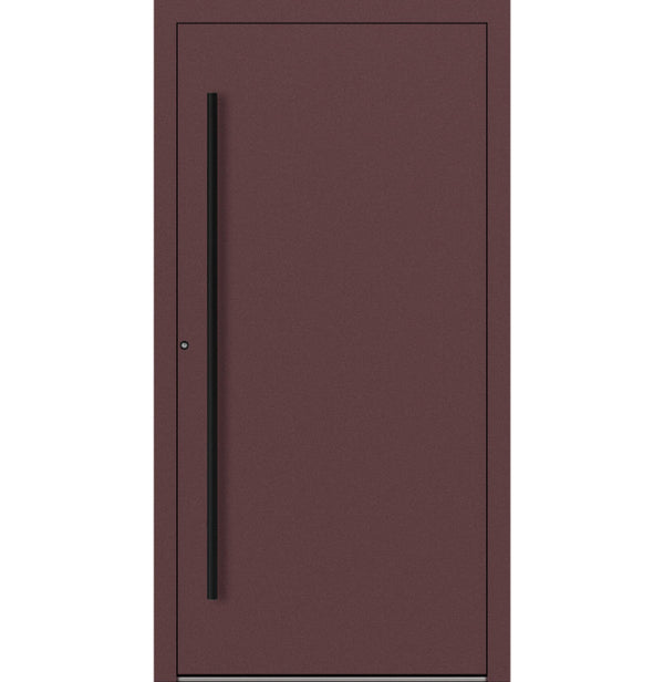 Turenwerke P90 Design 20 Aluminium Door - Rotbraun RAL3005 - Blackline