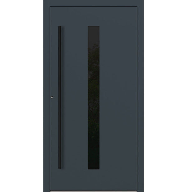 Turenwerke P90 Design 21 Aluminium Door - Anthracite RAL7016 - Blackline