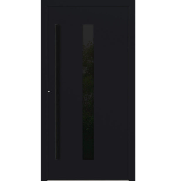 Turenwerke P90 Design 21 Aluminium Door - Black RAL9005 - Blackline